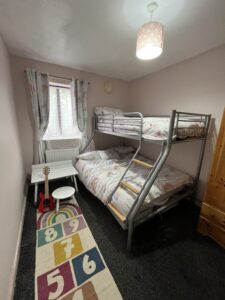 Redesigned bedroom by The Childhood Trust's Transforming Spaces project
