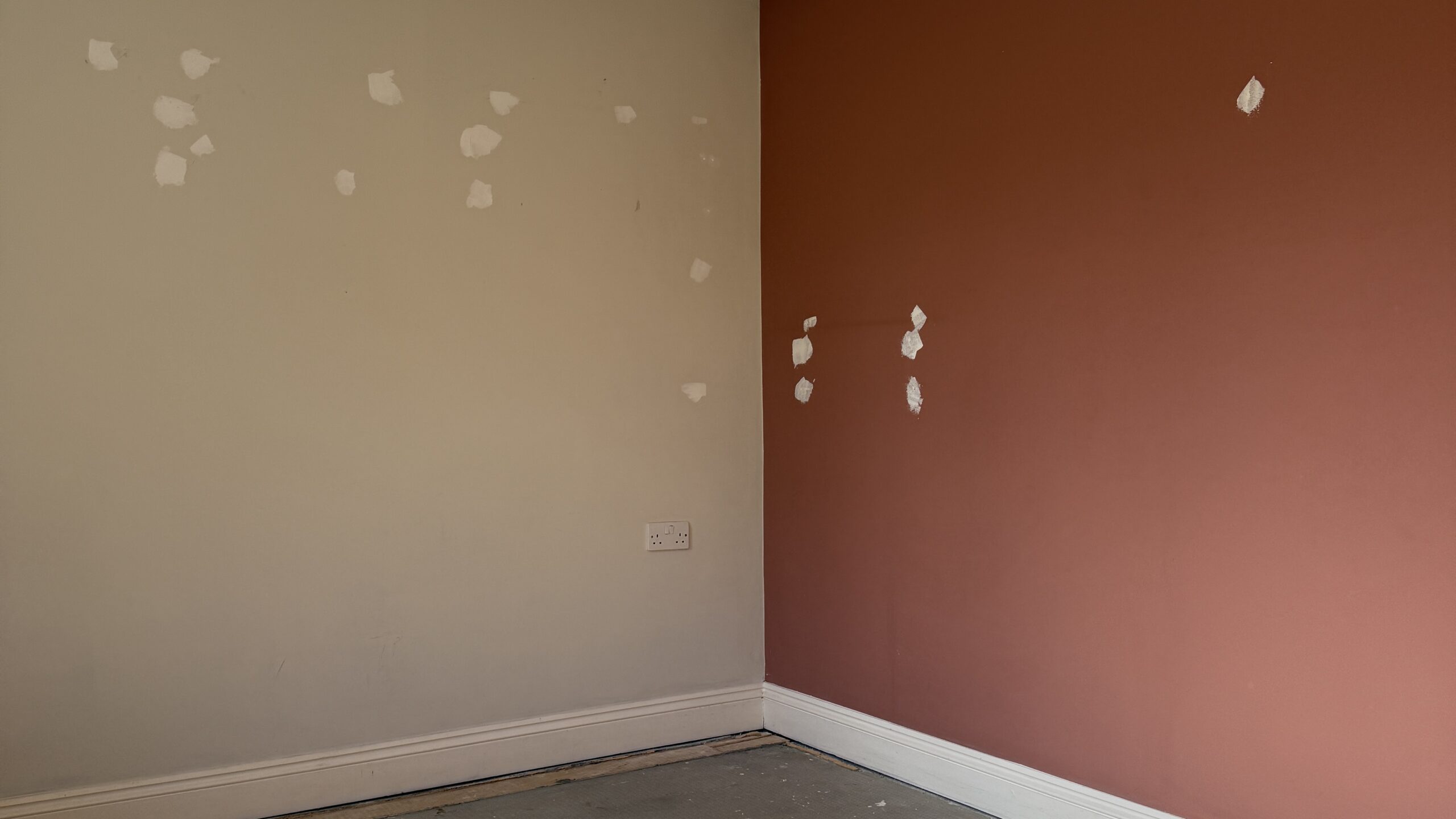 Image of an empty room ready for transformation