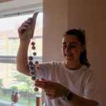Volunteers decorating a room for The Childhood Trust's Transforming Spaces programme.