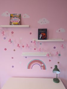A redesigned bedroom by our Transforming Spaces programme