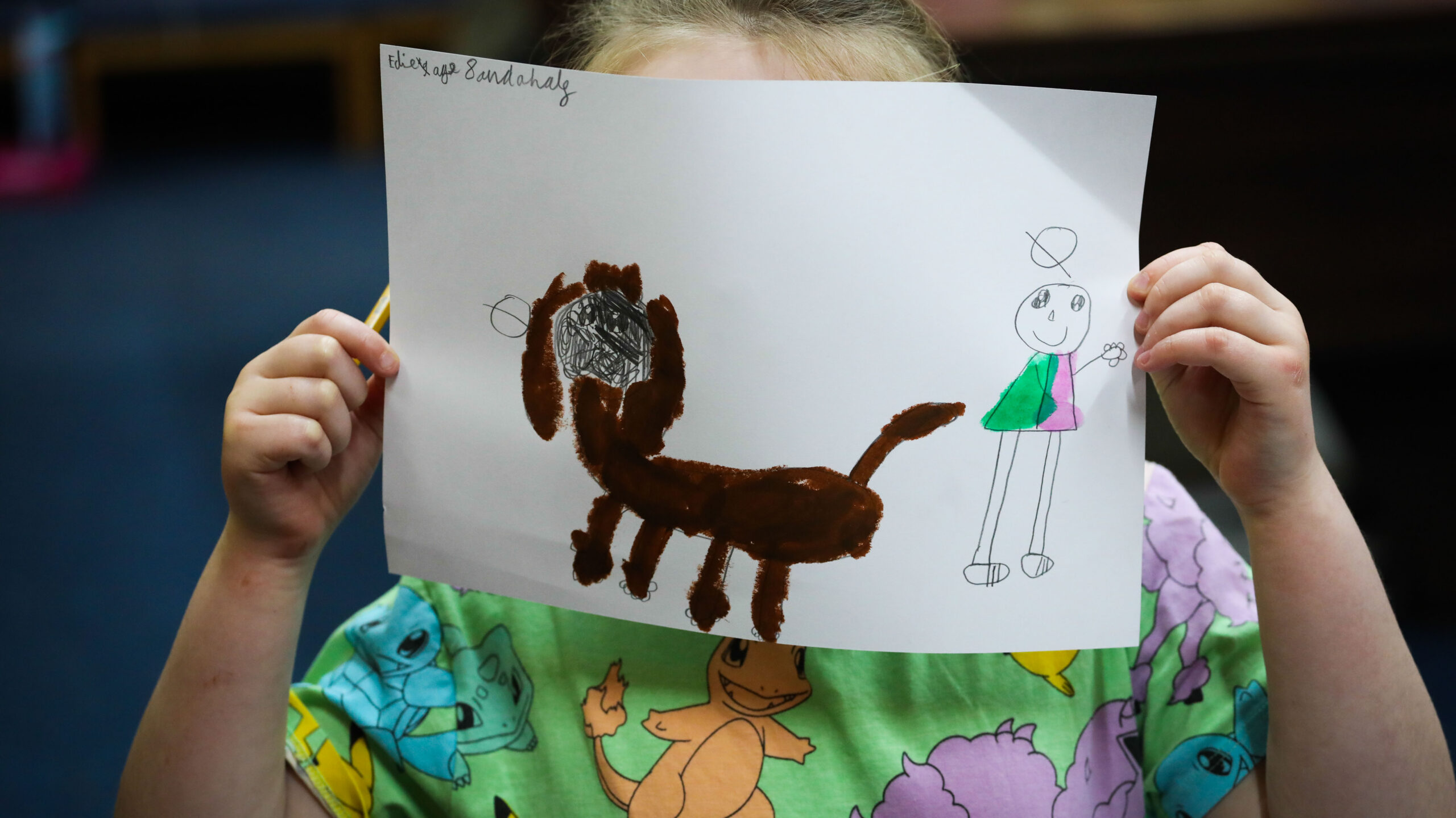 Child drawing