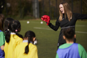 Bloomsbury Football Foundation coach